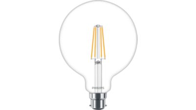 LED Filament Bulb Clear 60W G120 B22