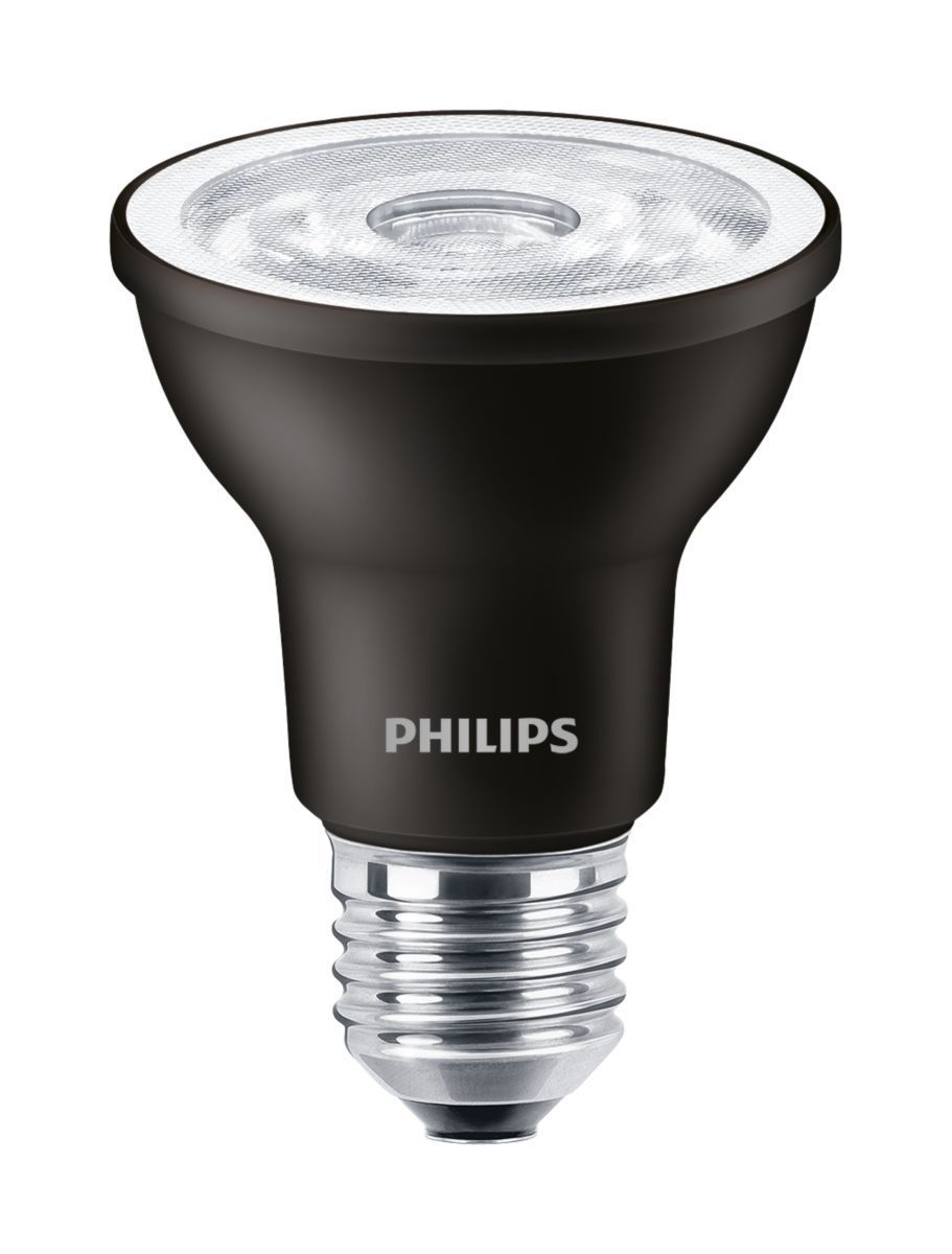 120V PAR20 SO 6W 25D 2700K DIM Black