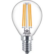 LED Vela de filamento transparente 60&nbsp;W P45 E14