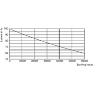 Lumen Maintenance Diagram - 16T8/LED/48-850/UF18/G 10/1