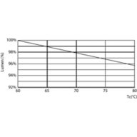 Lumen Maintenance Diagram - CorePro LEDtube 1200mm HO 18W840 C W G