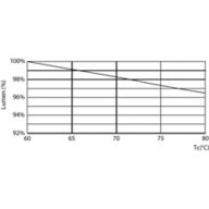 Lumen Maintenance Diagram - MAS LEDtube 1500mm UO 21.7W 840 T8