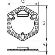 Dimension Drawing (with table) - LED MOD 20W G3  865