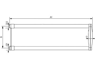 Dimension Drawing (with table) - 15.5T8-6U/COR/24-840/MF21/G 10/1