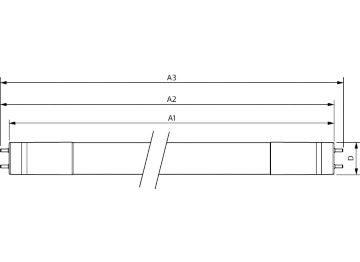 Dimension Drawing (with table) - 11.5T8/COR/36-840/MF14/G 10/1