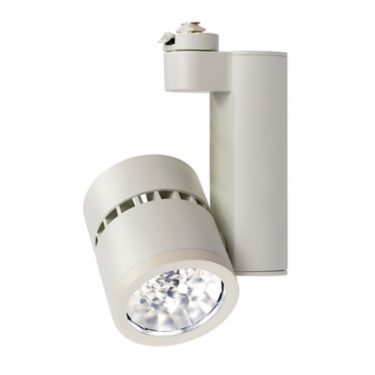 Alcyon LED Vertical 2000lm Cylinder (LLAV20), Track  Lighting, 2700K, White