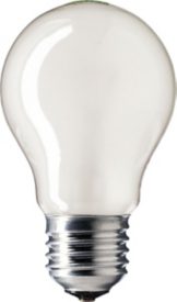 Standard A-shape frosted