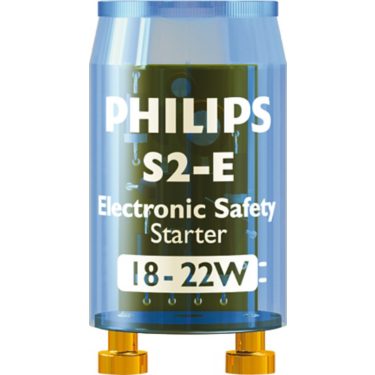 Philips S2 Leuchtstofflampen Starter 2-polig, 4 → 22 W / 220 → 240 V