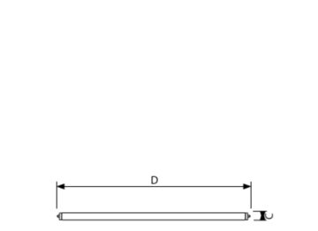 Dimension Drawing (with table) - F96T8/TL841 PLUS ALTO 25/1