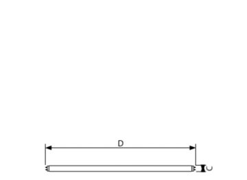 Dimension Drawing (with table) - F25T8/TL850 ALTO 30PK
