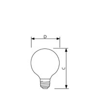  Single Contact Medium Screw G25 (G25) White