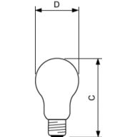 Lámpara portátil IP20 E27 60W - Tecnoteca