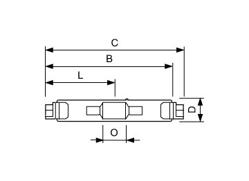  250.0 W FC2 T 27mm Clear CCT of 4200K