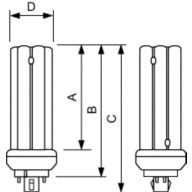  18 W GX24q-2