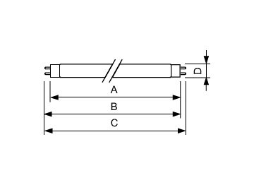  Medium Bi-Pin Fluorescent 26 mm (T8)