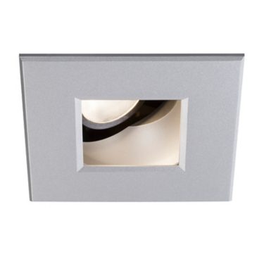 3" Square Adjustable Diffuse Cone Aluminum Face Plate