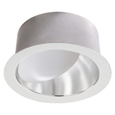4" LyteProfile Comfort Clear Lens Wall Wash White Painted Flange
