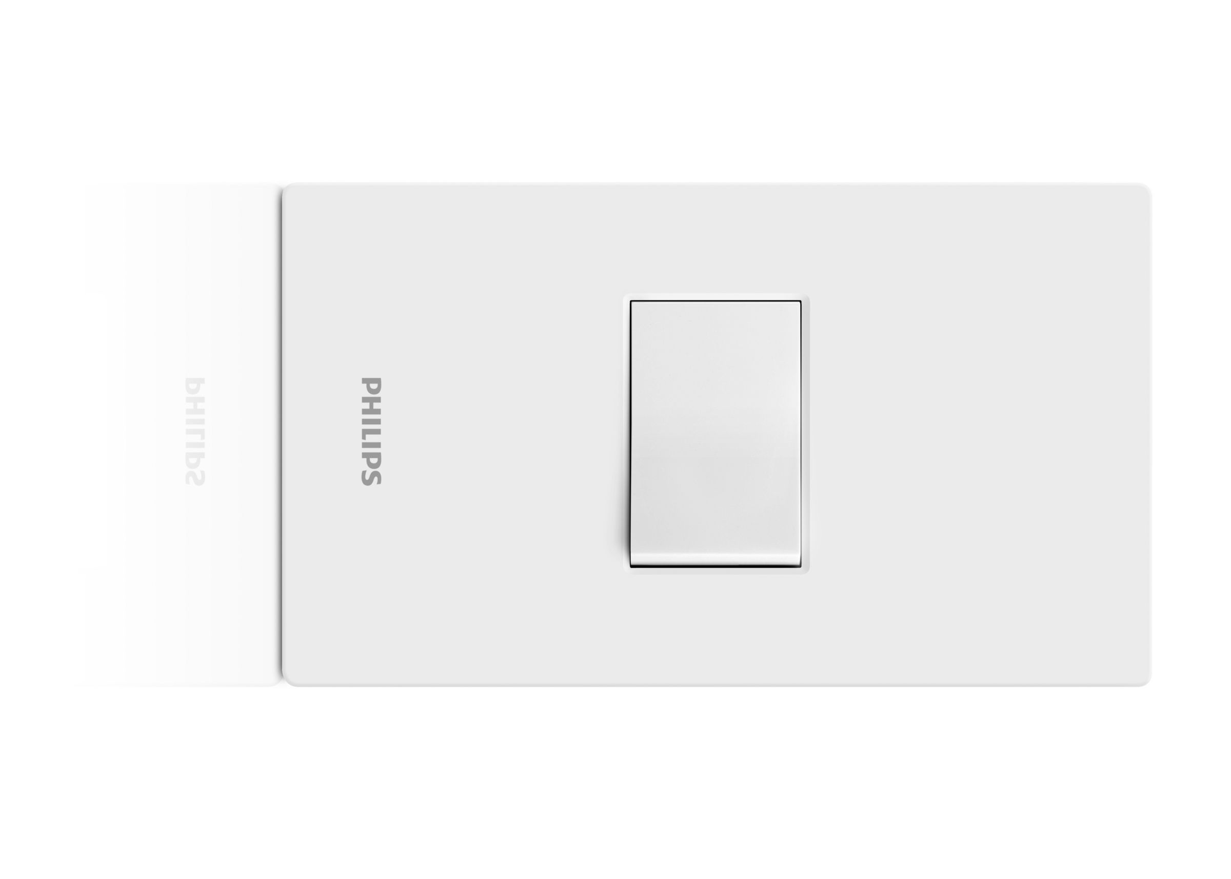 Switches & Sockets 1 Gang 3 Way Switch with Grid 8718699673796 Philips