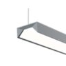 TruVue Suspended, CRI 90+ 5000K, 6000lm/4ft, Sym. Semi-Indirect, Acrylic Bi-Directional Diffuser, 30% Dn / 70% Up