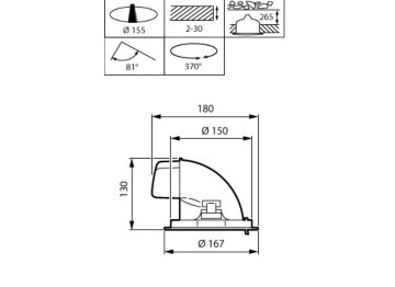 Dimension Drawing (without table) - RS782B 49S/827 PSU-E VWB SI
