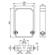 Dimension Drawing (without table) - BY121Z G5 BR L200