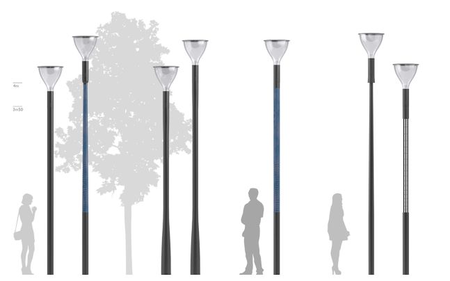 Metronomis LED Poles