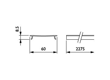 Dimension Drawing (without table) - LL500Z BC L2300 SI