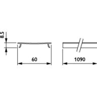 Dimension Drawing (without table) - LL600Z BC L1090 WH