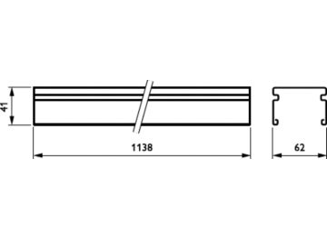 Dimension Drawing (without table) - LL512T 4x2.5 +8x1.5 Gen2 BK