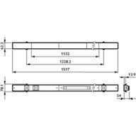  MAXOS FUSION PANEL - 840 neutral white - Power supply unit with DALI interface - Medium beam - White