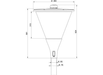 Dimension Drawing (without table) - BPS430LED25/830II S LO CLODDF2ASDM10EC6K