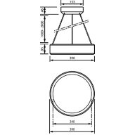 Dimension Drawing (without table) - TCBRMP 19S/930 IA5 OC WH401T102 WH