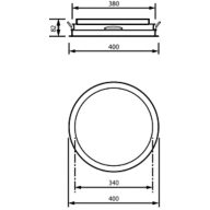 Dimension Drawing (without table) - TCBRMR 19S/940 DIA OC WH401