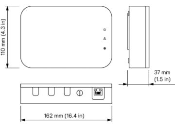 Dimension Drawing (without table) - LP912P NC2 CONTENT GENERATOR