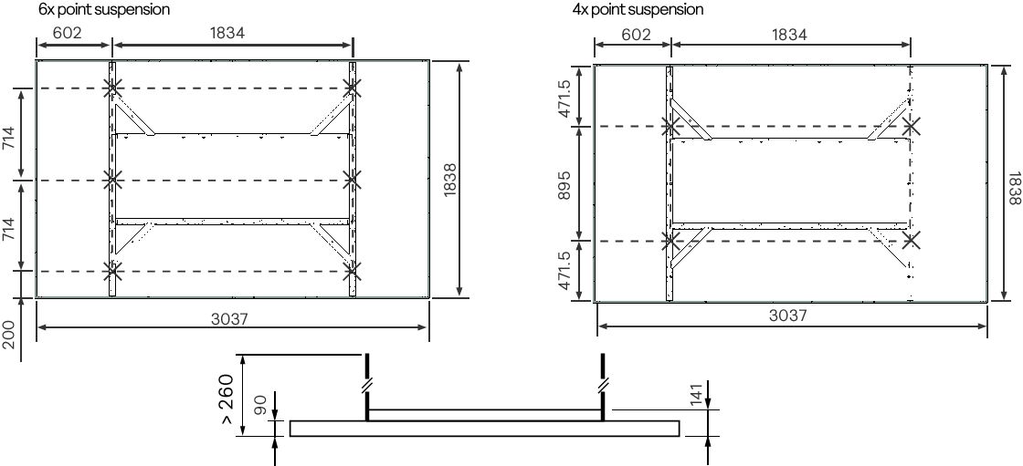 LP901P NC LARGE FRAME GREY R7043 30%