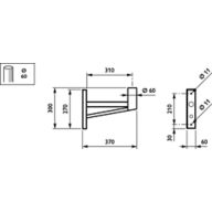 Dimension Drawing (without table) - JPP100 MBP 300 60 RAL