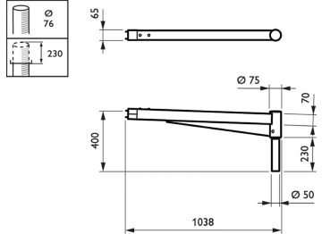 Dimension Drawing (without table) - JRP534 MBP DGR