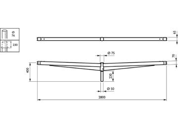 Dimension Drawing (without table) - JRP534 MBP DGR