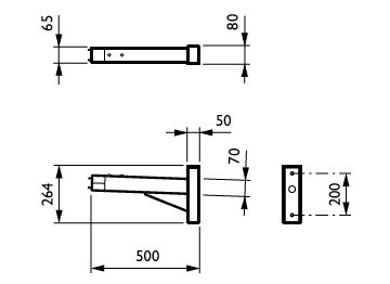 Dimension Drawing (without table) - JRP534 MBP DGR