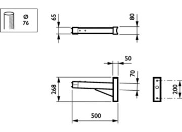 Dimension Drawing (without table) - JRP534 MBP DGR