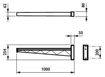 Dimension Drawing (without table) - JRP534 MBP DGR