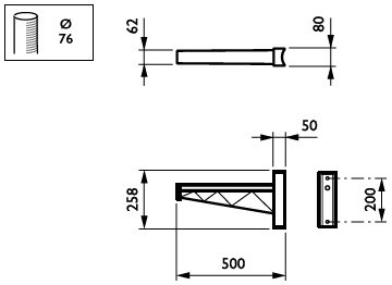 Dimension Drawing (without table) - JRP534 MBP DGR