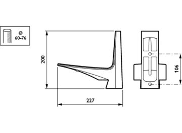 Dimension Drawing (without table) - JRP534 MBP DGR