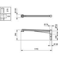 Dimension Drawing (without table) - JRP534 MBP DGR