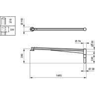 Dimension Drawing (without table) - JRP534 MBP DGR