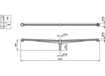 Dimension Drawing (without table) - JRP534 MBP DGR