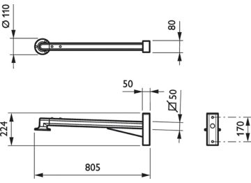 Dimension Drawing (without table) - JRP534 MBP DGR