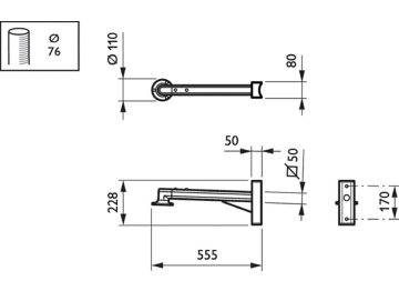 Dimension Drawing (without table) - JRP534 MBP DGR