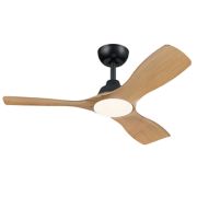 Takviftelamper Olas Fan-taklys, 28&nbsp;W (vifte) + 24&nbsp;W (lys)