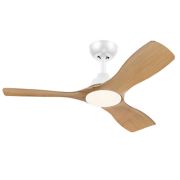 Takviftelamper Olas Fan-taklys, 28&nbsp;W (vifte) + 24&nbsp;W (lys)
